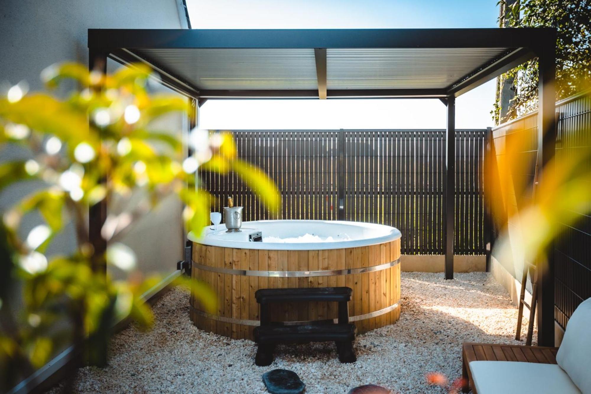 Loft Du Pain Avec Spa Privatif Druye Dış mekan fotoğraf